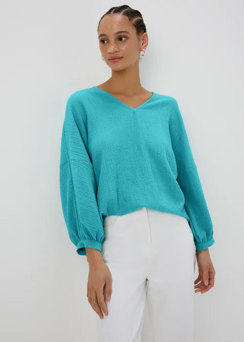 Mint Popover Blouse - 8 Image 4