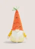 Small Carrot Hat Gnome (20cm x 8.5cm) Image 1