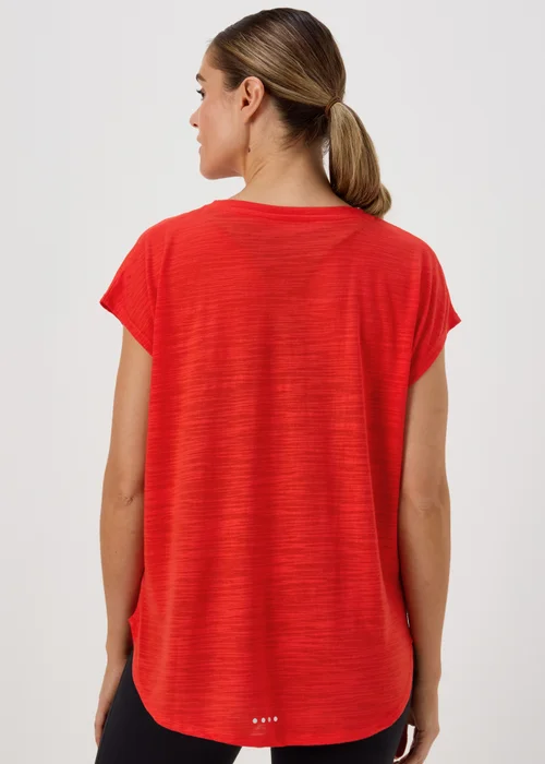 Souluxe Orange V-Neck T-Shirt - S Image 2