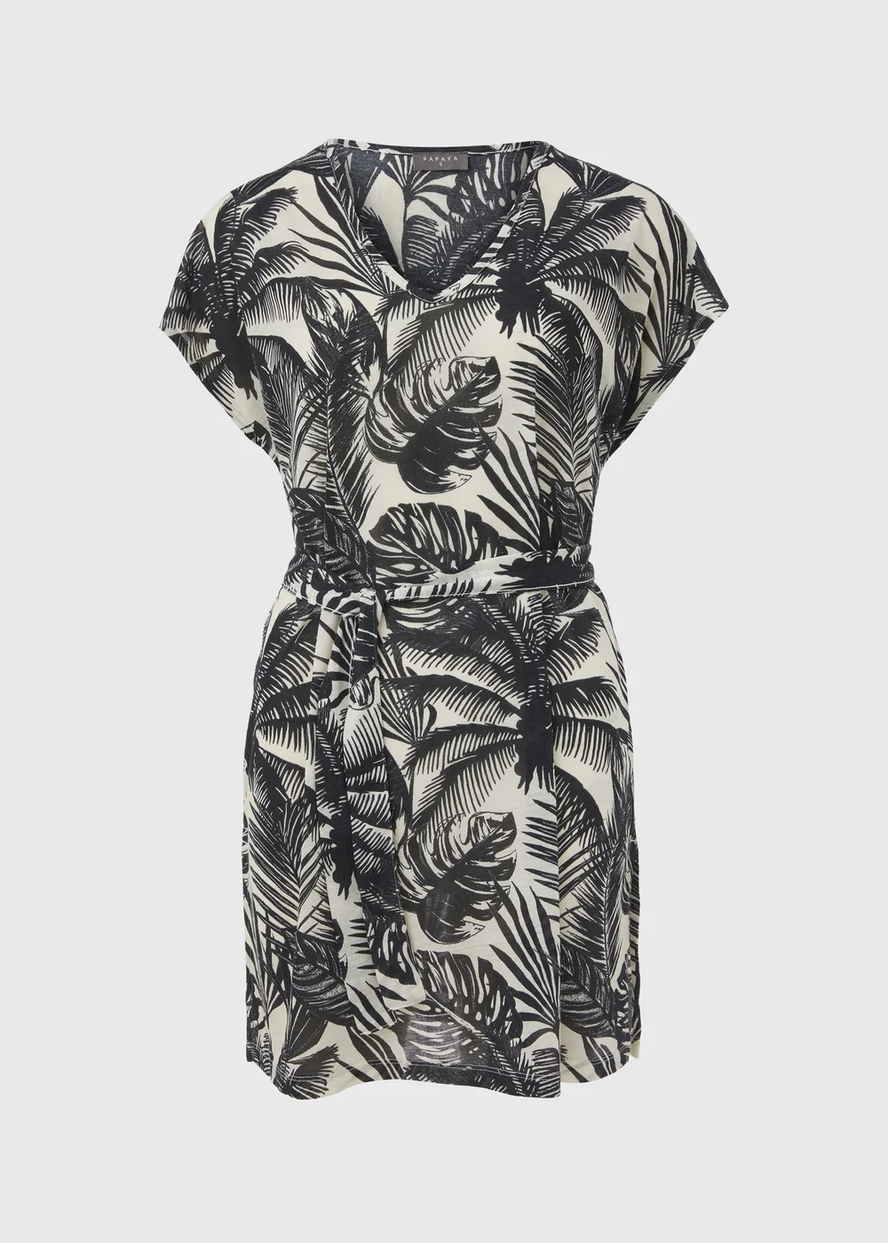 Black Palm Tree Kaftkan - Extra small Image 4