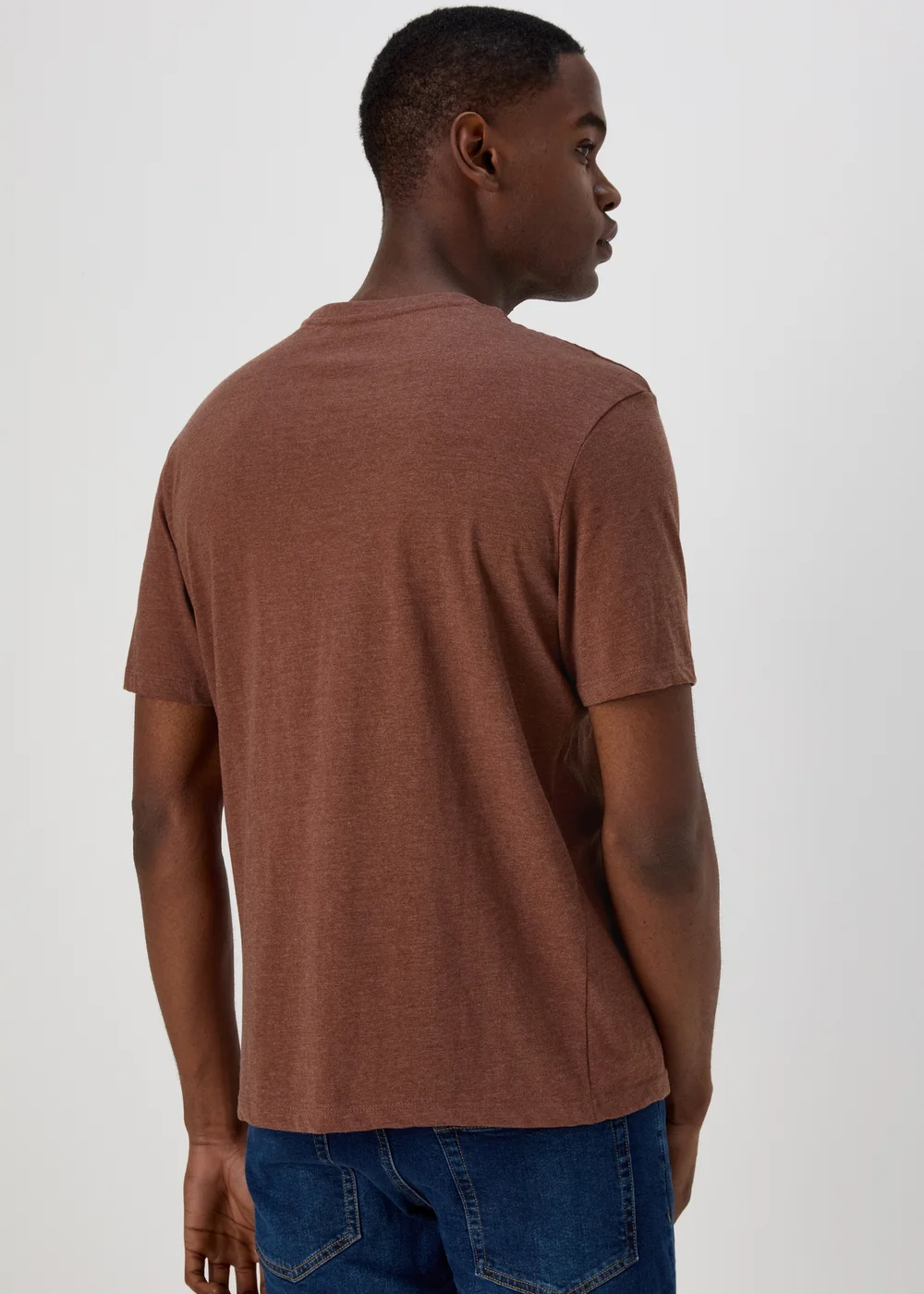 Brown Beer Print T-Shirt - S Image 2