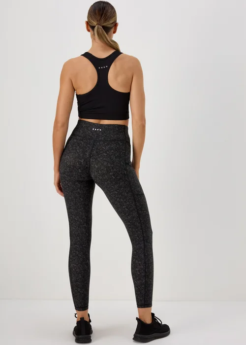 Souluxe Charcoal Ditsy Leggings - 8 Image 2