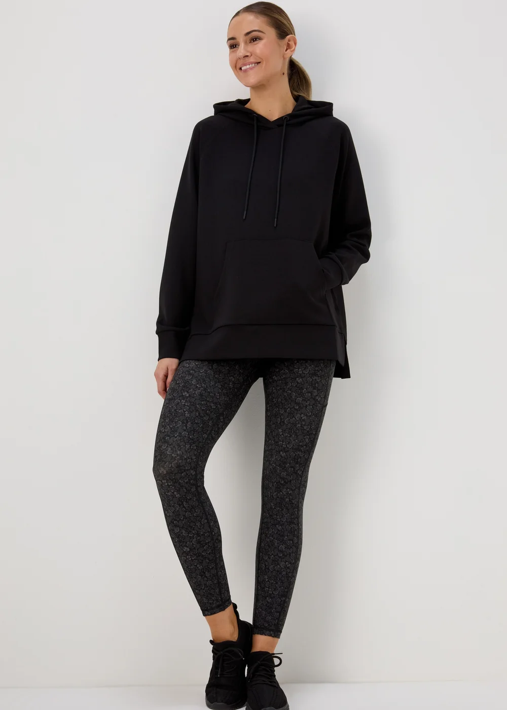 Souluxe Charcoal Ditsy Leggings - 8 Image 4