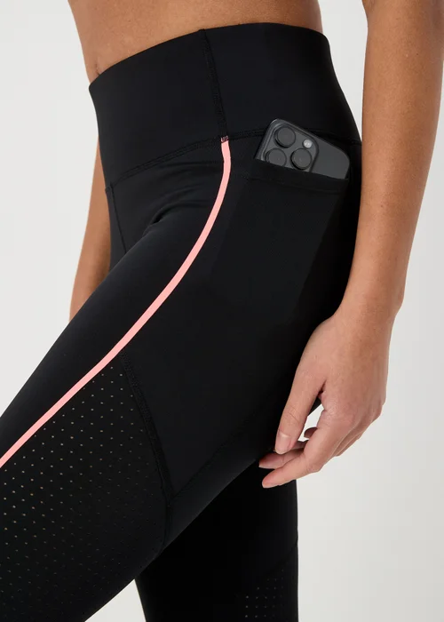 Souluxe Black Sports Leggings - 8 Image 3