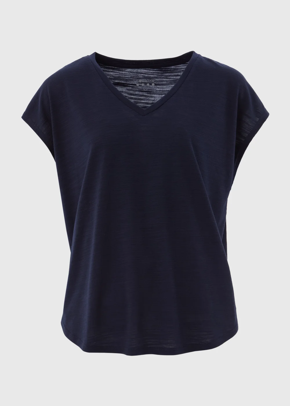 Souluxe Navy V-Neck Shirt - Small Image 5