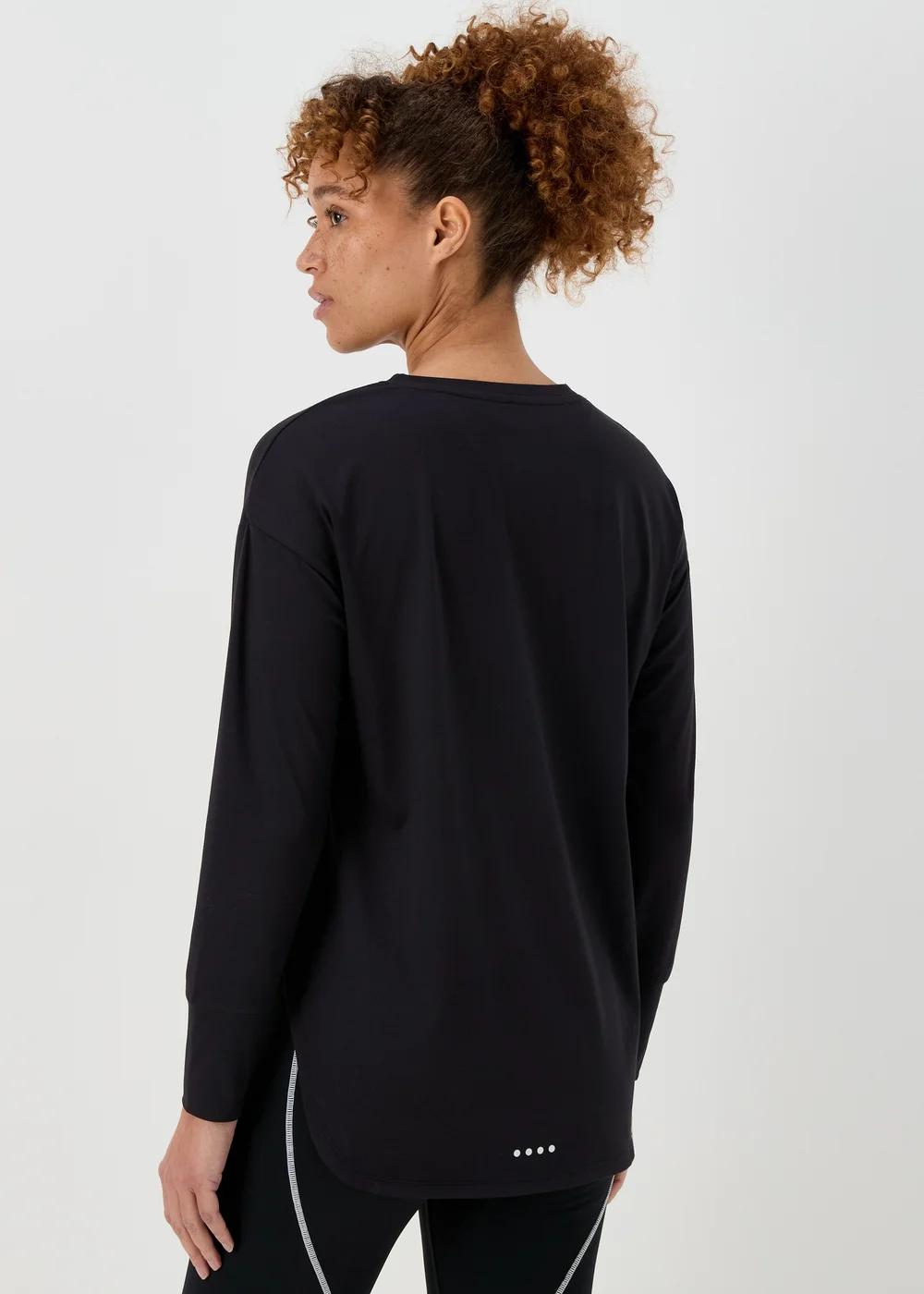 Souluxe Black Long Sleeve T Shirt - S Image 2