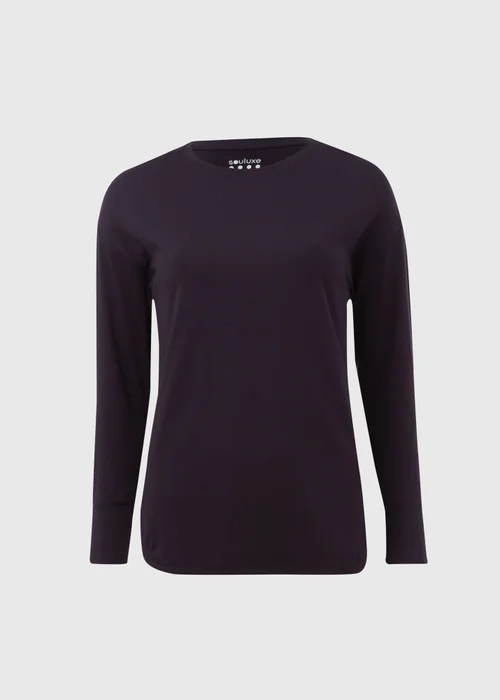 Souluxe Black Long Sleeve T Shirt - S Image 5