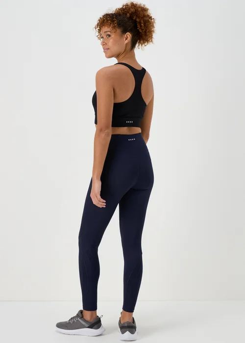 Souluxe Navy Mesh Panel Leggings - 8 Image 2