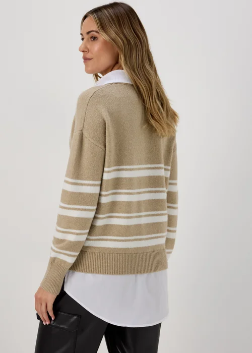 Beige 2 in 1 Jumper - XS Image 2