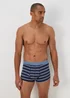 3 Pack Blue Hipster Briefs - Small Image 2