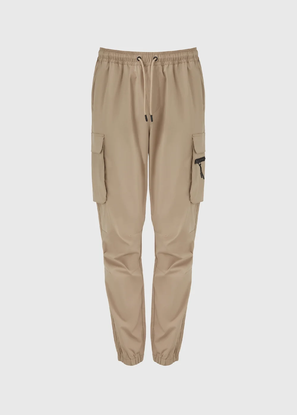 Stone Cuffed Technical Cargo Pants - Small Image 5