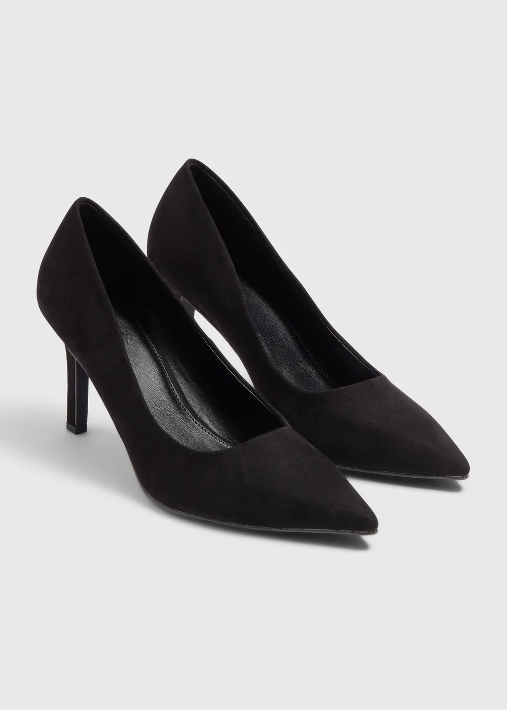 Black Court Point Heels - 7 Image 1
