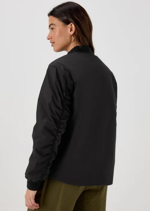 Black Bomber Jacket - 8 Image 4