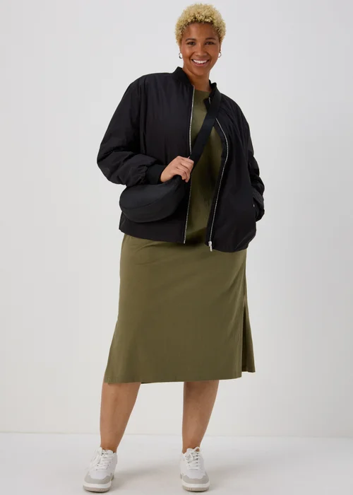 Black Bomber Jacket - 8 Image 7