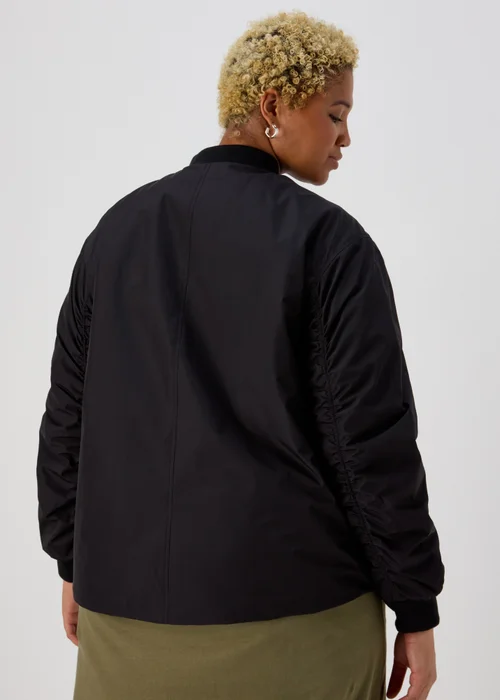Black Bomber Jacket - 8 Image 3