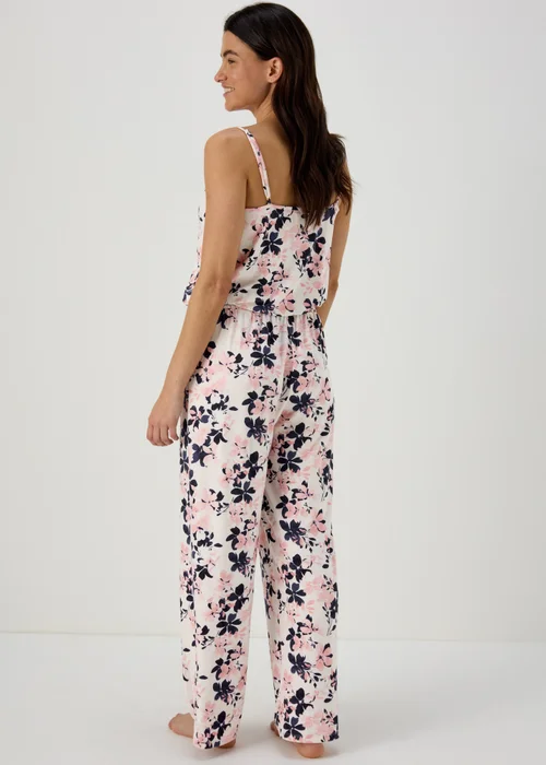 Pink Floral Cami Pyjama Set - Extra small Image 2