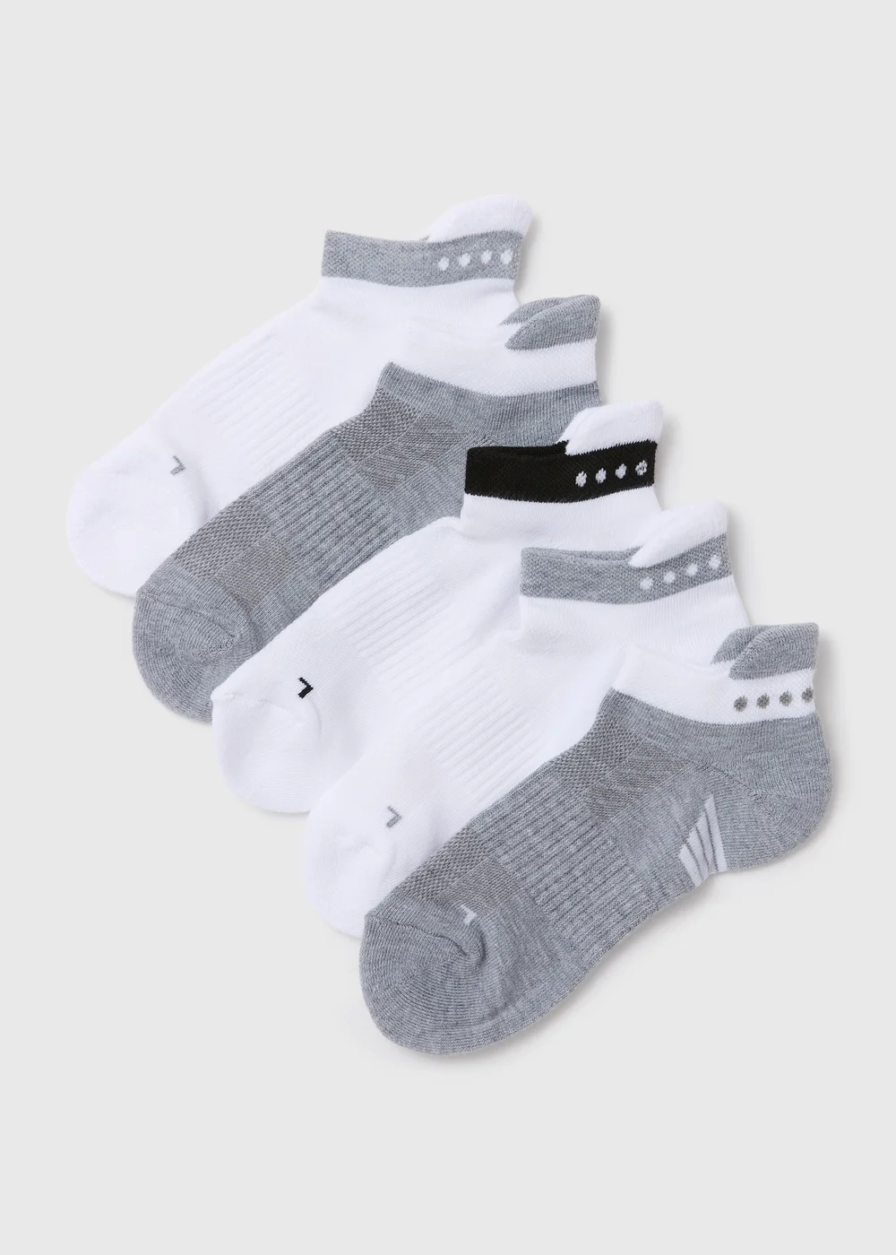 5 Pack Trainer Socks - 2-5 Image 1