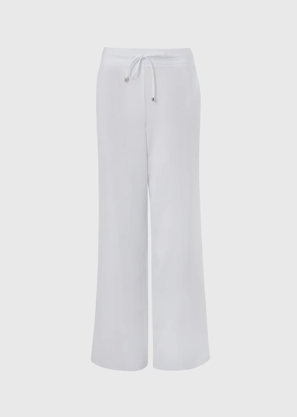 White Wide Leg Trousers - 10 Image 5