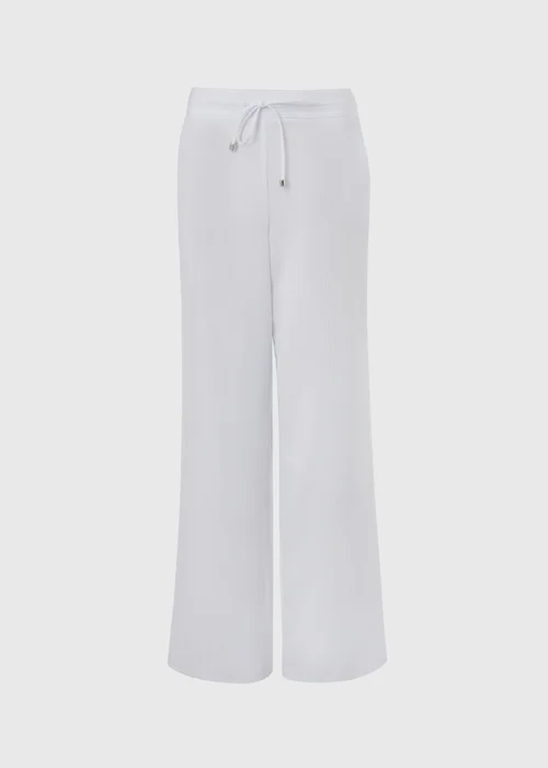 White Wide Leg Trousers - 10 Image 5