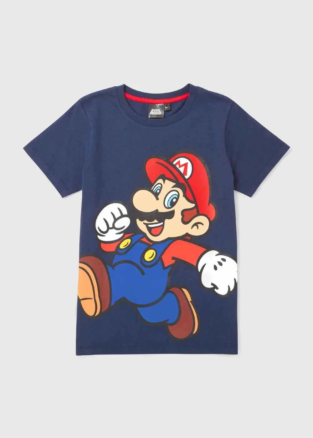 Mario Navy T-Shirt (5-12yrs) - Age 5 Years Image 1