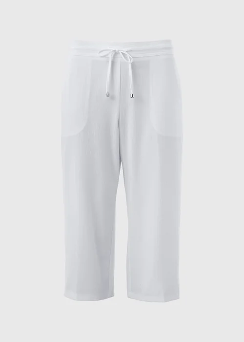 White Crop Trousers - 10 Image 5