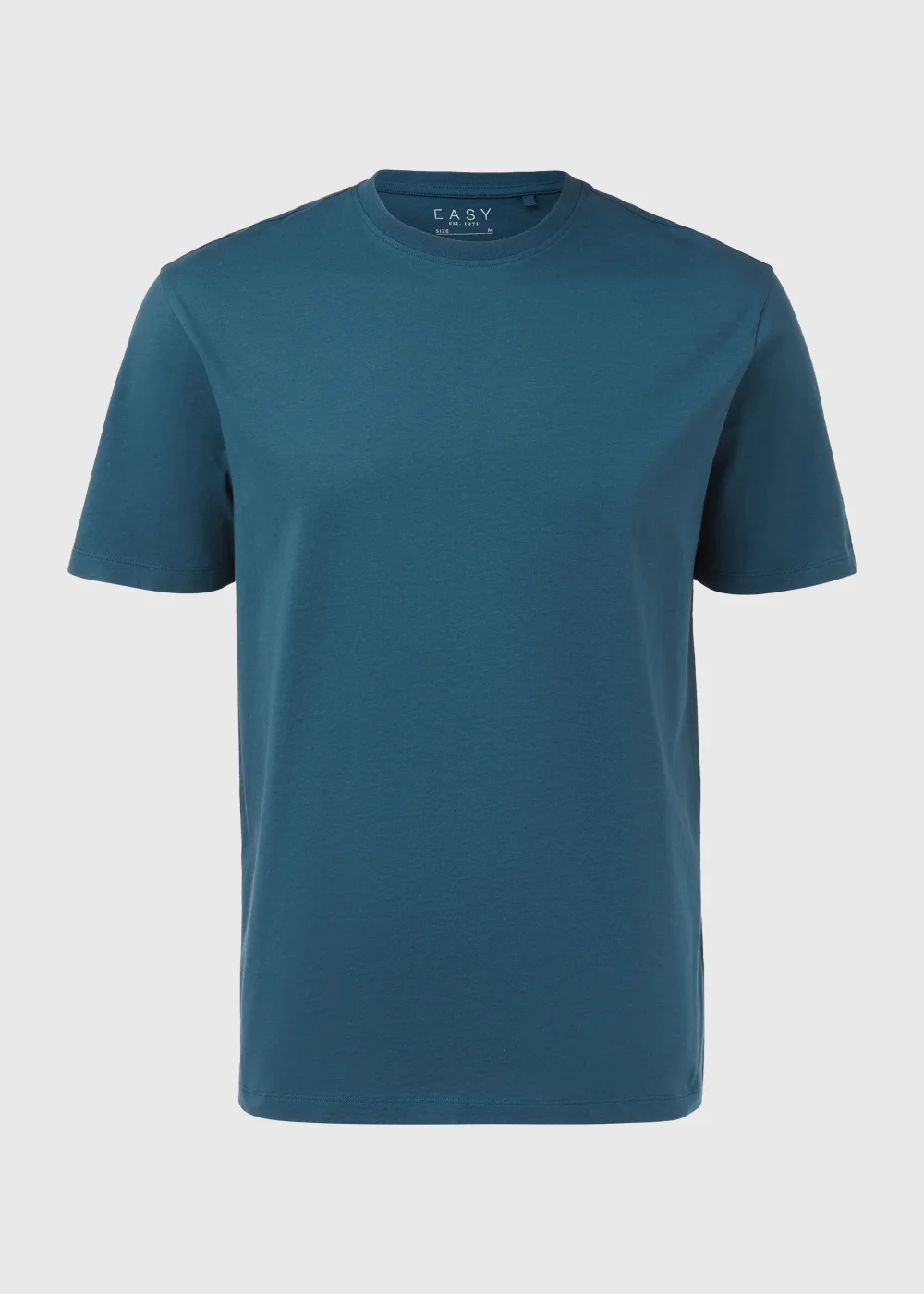 Blue Essential Crew Neck T-Shirt - Small Image 5