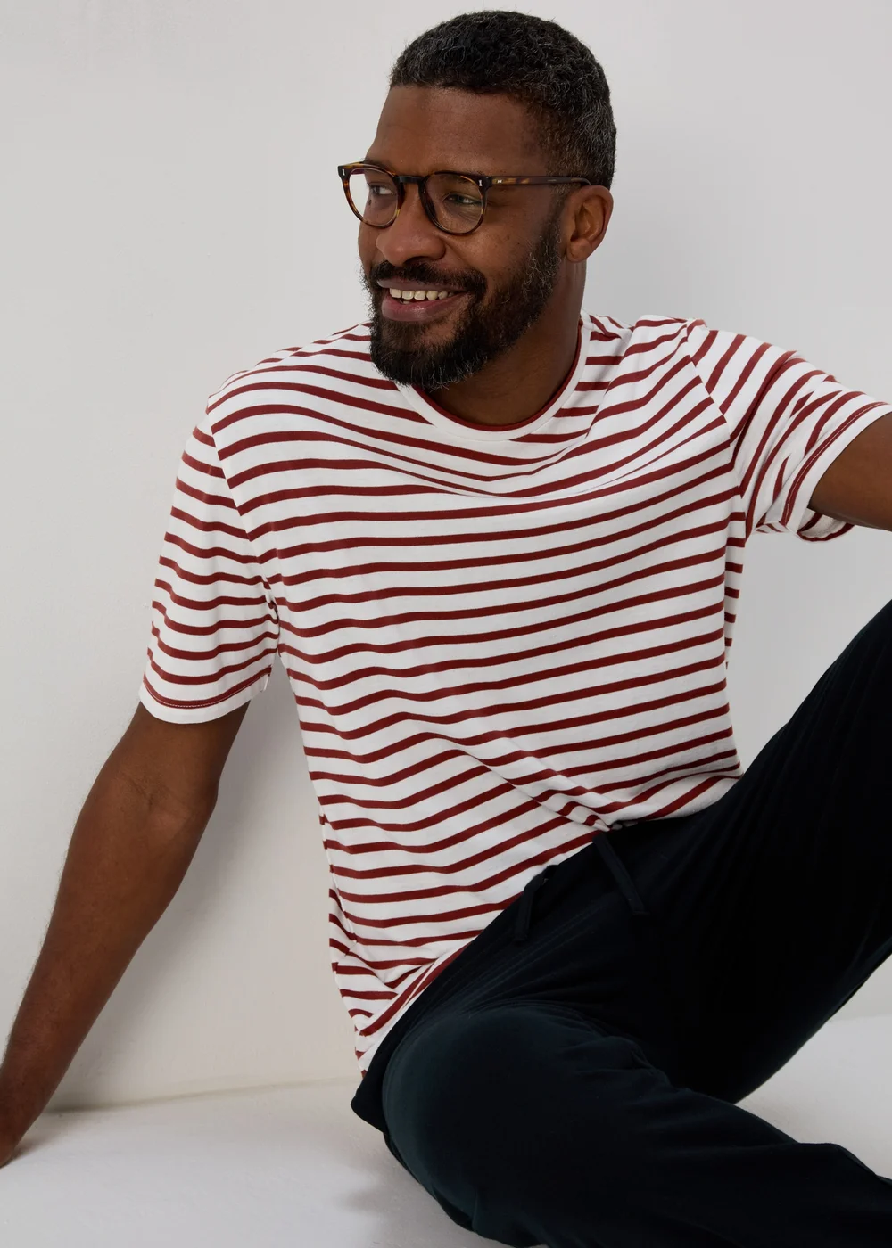 Orange Stripe Pyjama Set - Extra small Image 3