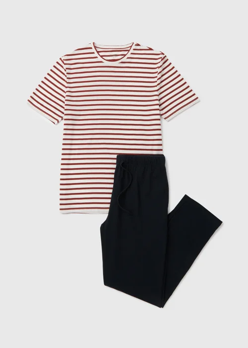 Orange Stripe Pyjama Set - Extra small Image 4