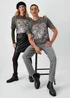 Charcoal The Who Print T-Shirt - S Image 7
