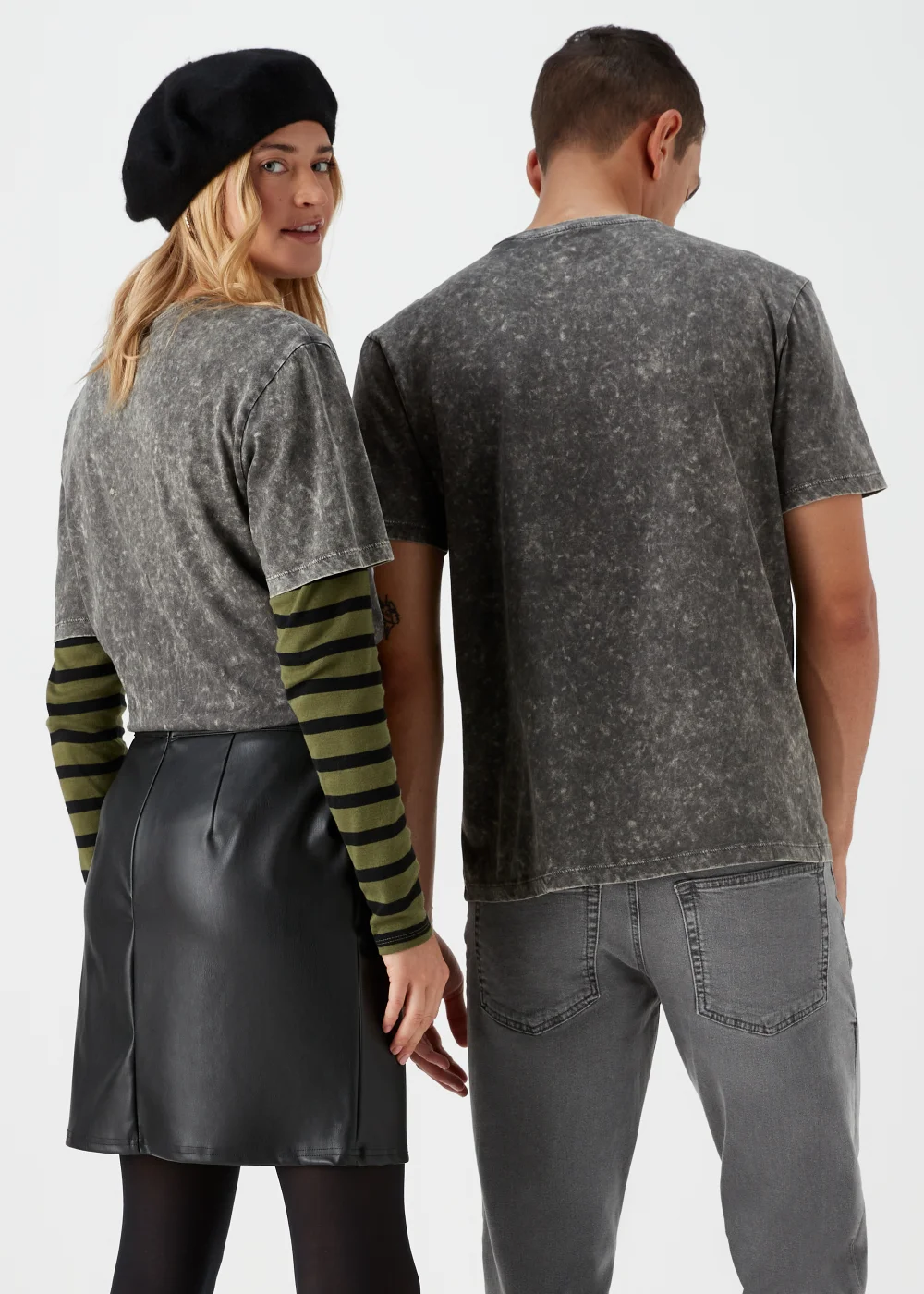 Charcoal The Who Print T-Shirt - S Image 2