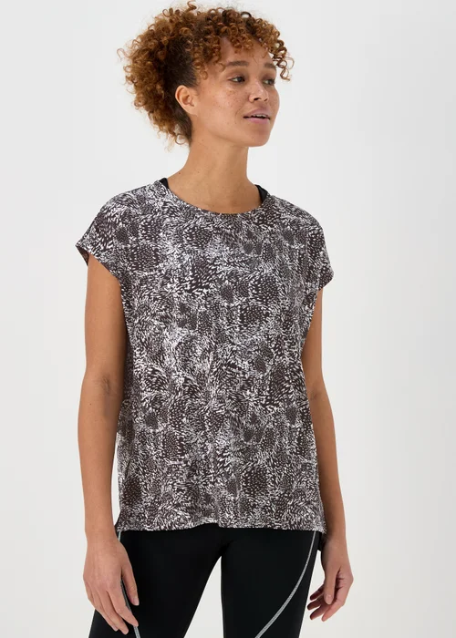 Souluxe Monochrome T-Shirt - Small Image 1
