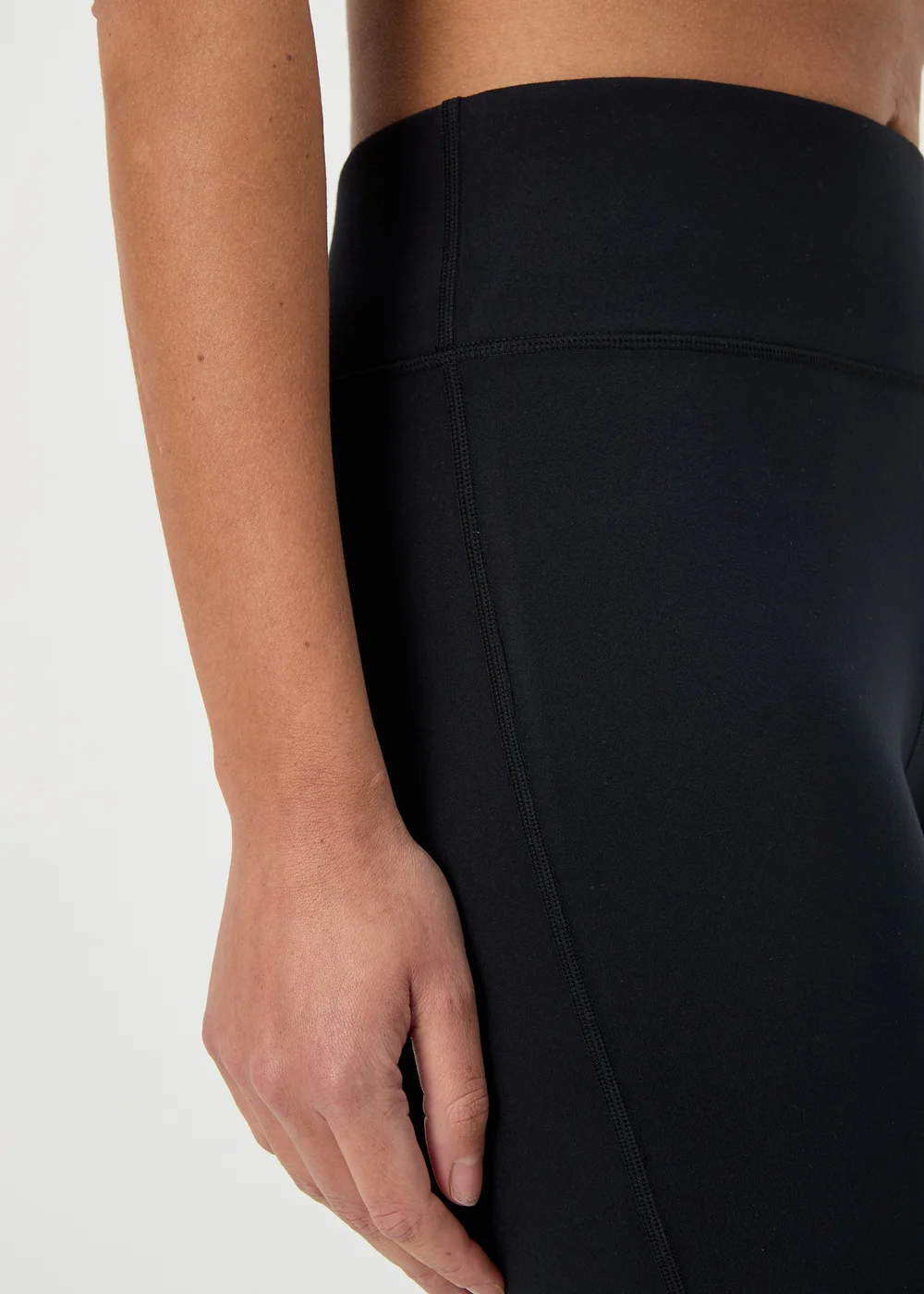 Souluxe Black Slim Flare Leggings - 8 Image 3