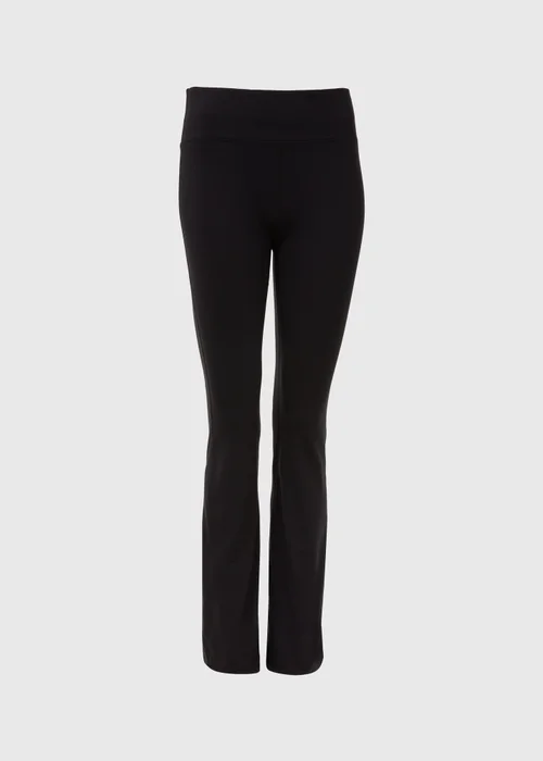 Souluxe Black Slim Flare Leggings - 8 Image 5