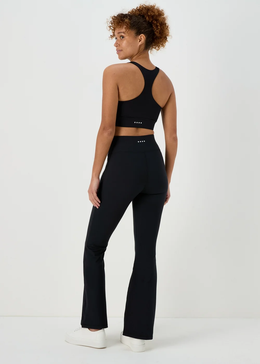 Souluxe Black Slim Flare Leggings - 8 Image 2