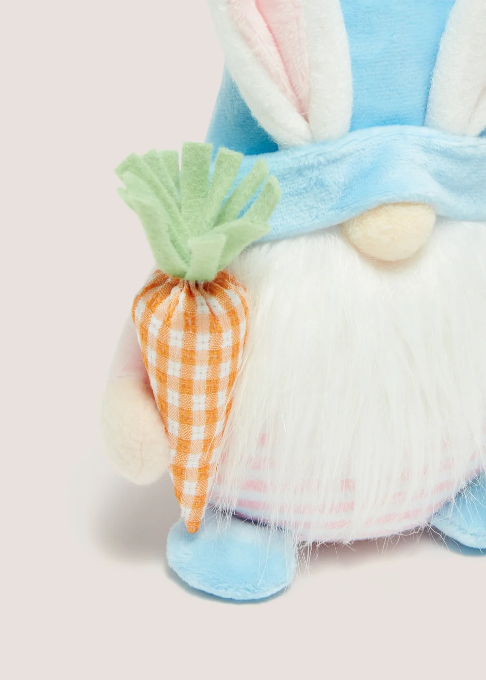 Blue Gnome With Carrot (27cm x 10cm) Image 2