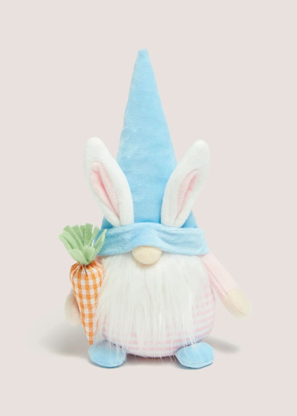 Blue Gnome With Carrot (27cm x 10cm) Image 1