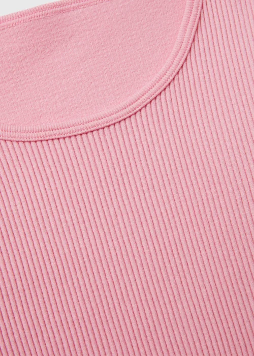 Girls Pink Seamless Long Sleeve Top (7-15yrs) - S Image 2