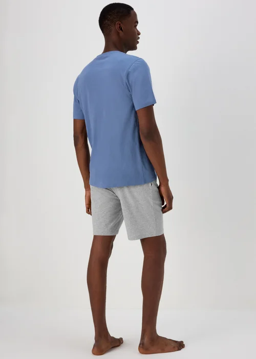 Blue & Grey Short Pyjama Set - Extra small Image 2