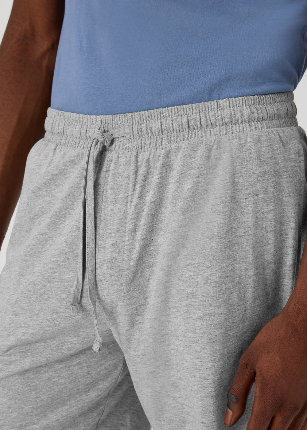 Blue & Grey Short Pyjama Set - Extra small Image 3