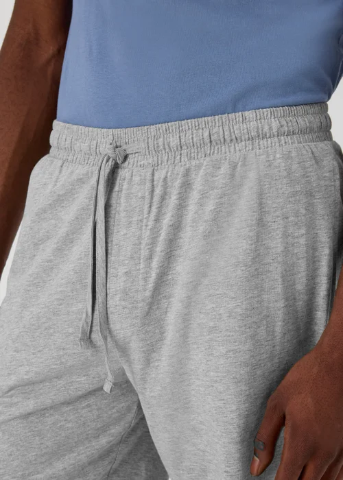 Blue & Grey Short Pyjama Set - Extra small Image 3