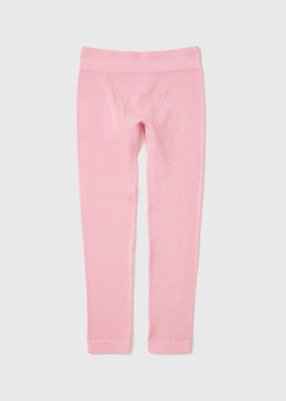 Girls Pink Seamless Leggings (7-15yrs) - S Image 1