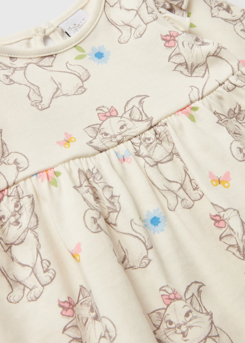 Disney Aristrocats Girls Long Sleeve Dress (Newborn-23mths) - 0-3 months Image 2