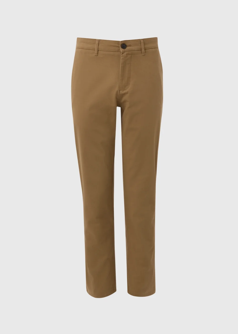 Stone Straight Fit Stretch Chinos - 30 Waist Regular Image 5