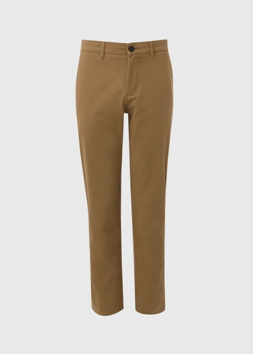 Stone Straight Fit Stretch Chinos - 30 Waist Regular Image 5