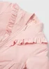 Girls Pink Frill Detail Bomber Jacket (1-7yrs) - 1 to 1.5 years Image 2