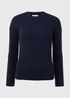 Navy Baby Cable Knit Jumper - 8 Image 5