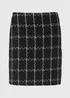 Black Boucle Skirt - Size 8 Image 5