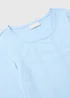 Girls Blue Corset Long Sleeve Top (7-15yrs) - Age 7 Years Image 2