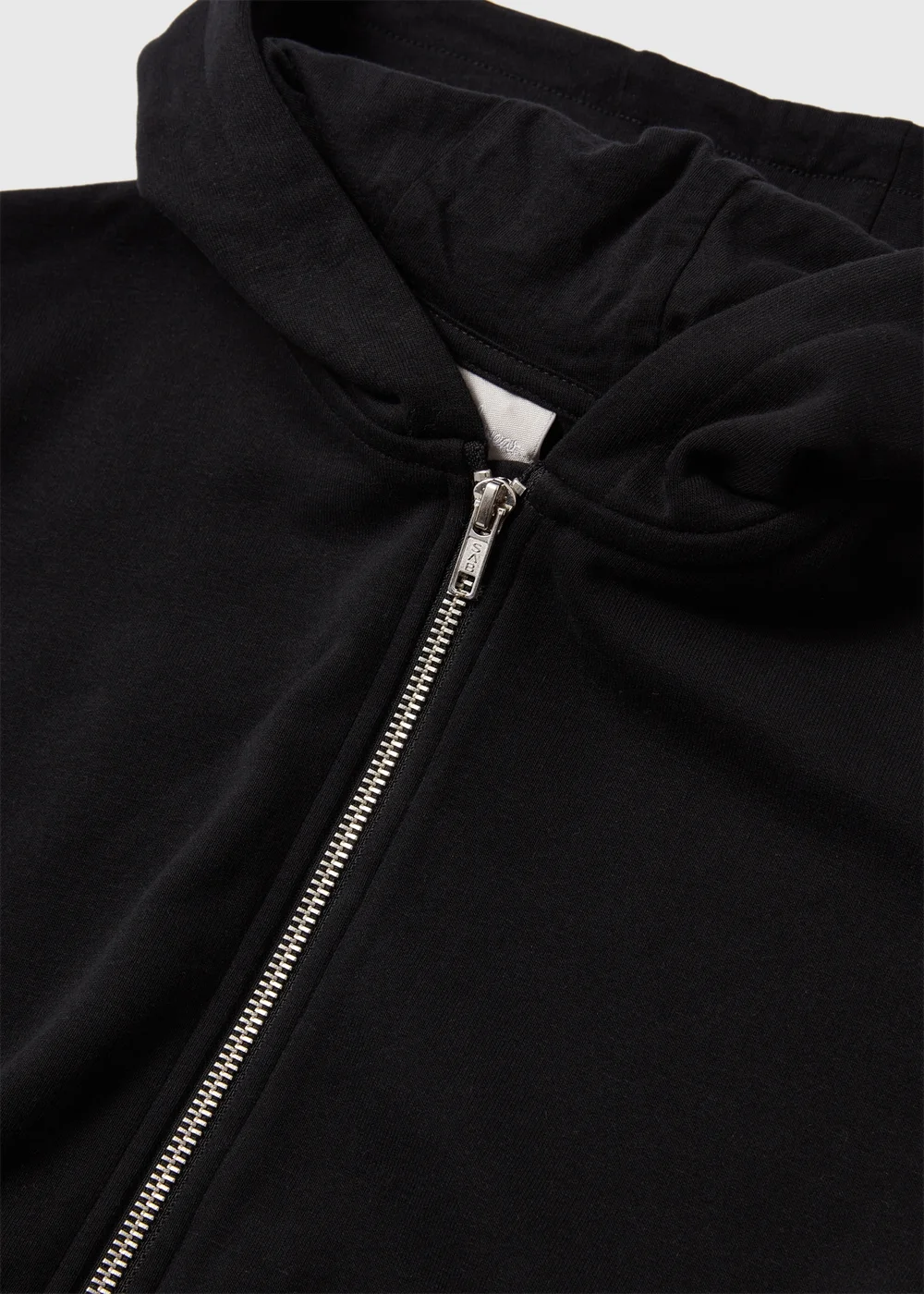 Girls Black Zip Up Hoodie (7-15yrs) - 7 Yrs Image 2