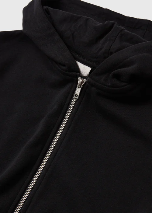 Girls Black Zip Up Hoodie (7-15yrs) - 7 Yrs Image 2